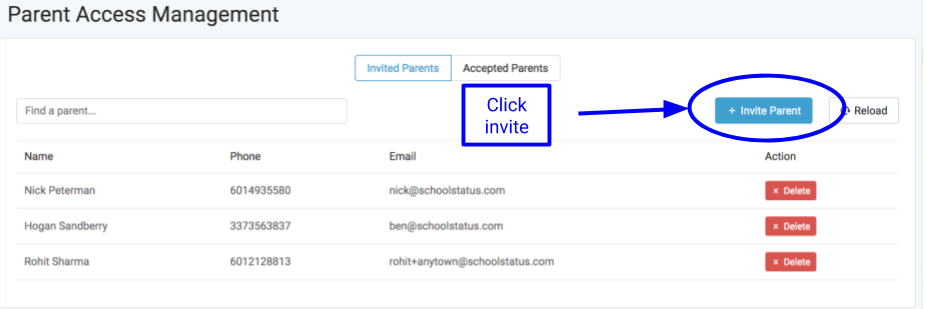 Parent Management
