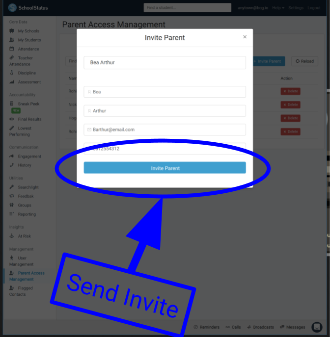 Parent Management